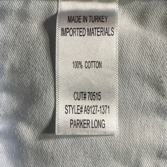 AGOLDE Parker Long Shorts Women 34 Blue 4" Denim Button Fly Beach Festival - Picture 9 of 11